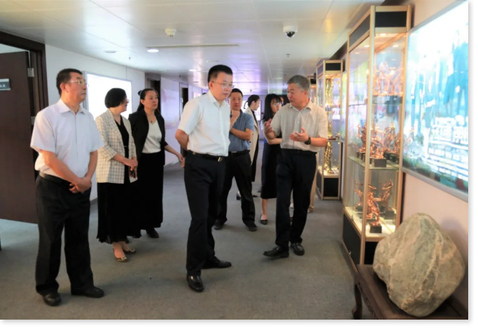 山東省廣播電視局領(lǐng)導(dǎo)到山東影視傳媒集團開展專題調(diào)研